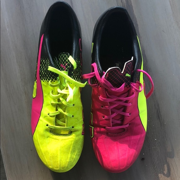Puma evospeed- pink and yellow - Picture 2 of 2